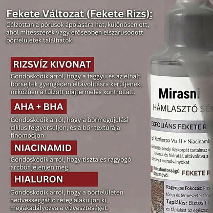 Rizses hámlasztó szérum a ragyogó bőrért