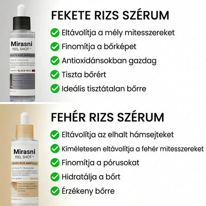 Rizses hámlasztó szérum a ragyogó bőrért