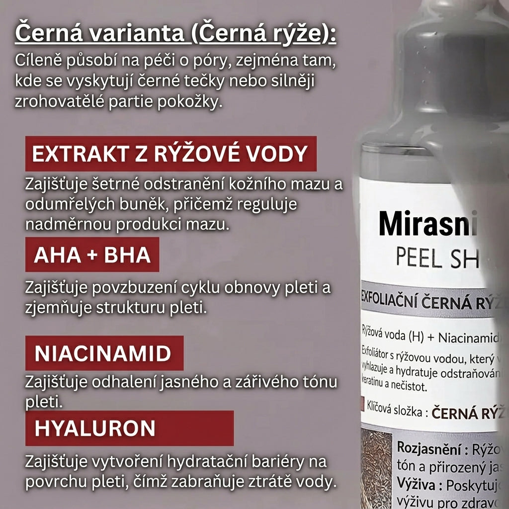 Rizses hámlasztó szérum a ragyogó bőrért