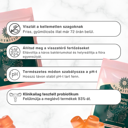 Női egyensúly gumicukor