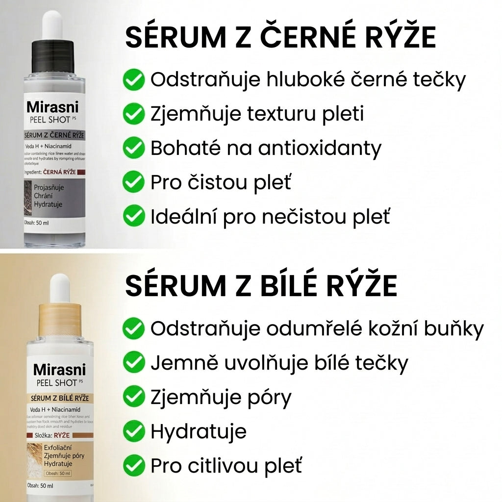 Rizses hámlasztó szérum a ragyogó bőrért