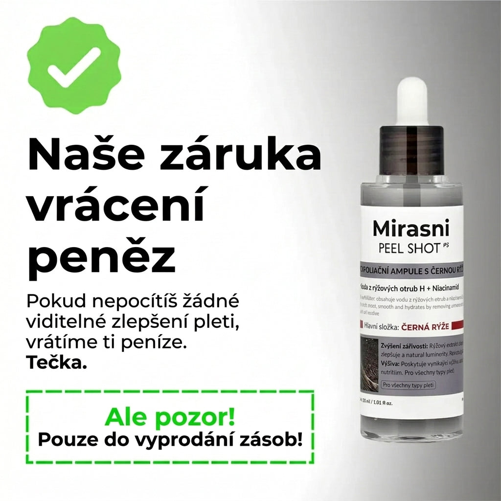 Rizses hámlasztó szérum a ragyogó bőrért
